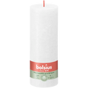 Bolsius Rustikale Kerze weiß 19cm