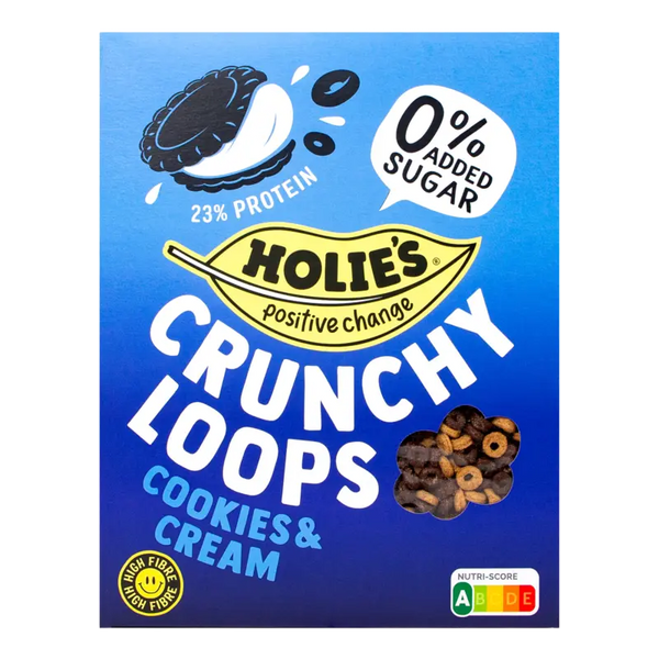 Holie's Crunchy Loops Cookies & Cream