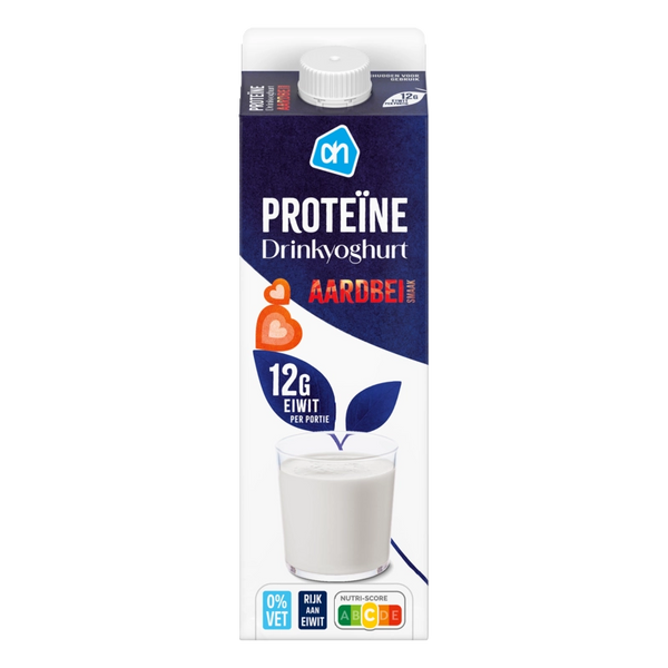 Protein drinking yogurt strawberry flavor