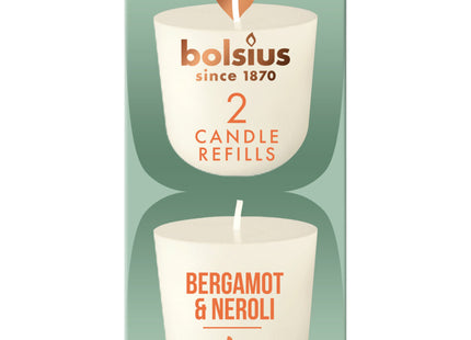 Bolsius Navulling clean light bergamot