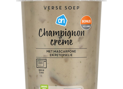 Verse soep champignon crème