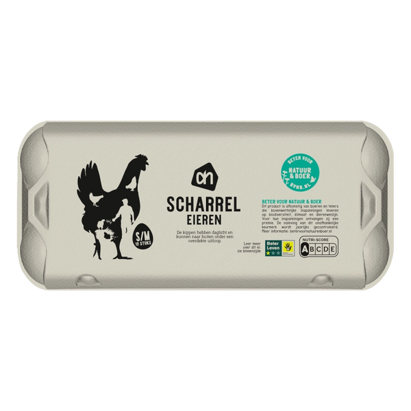 Verse scharreleieren M