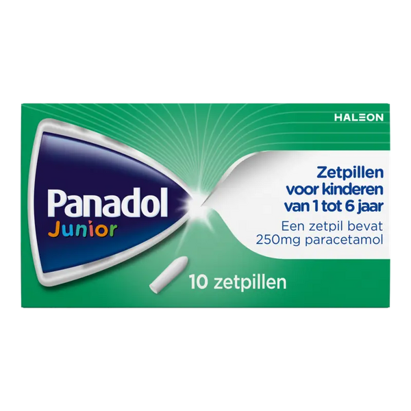 Panadol Junior 250mg zetpillen