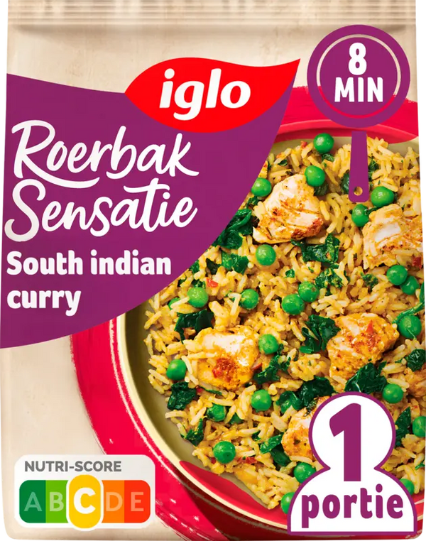 Iglo Stir-Fry Sensation South Indian Curry