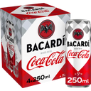 Bacardi Mixed with coca cola 4-pack