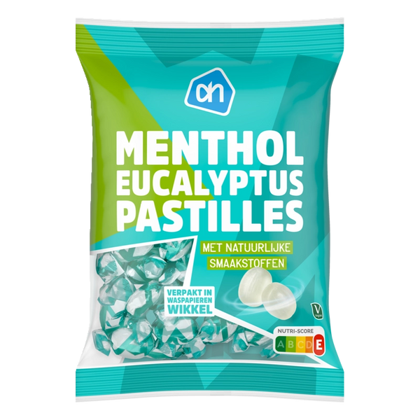 Menthol eucalyptus pastilles