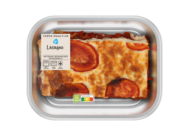 Verse maaltijd lasagne