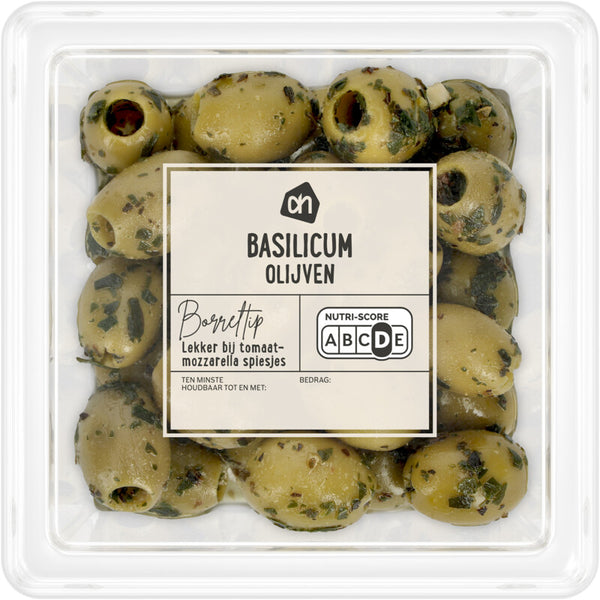 Basilicum olijven