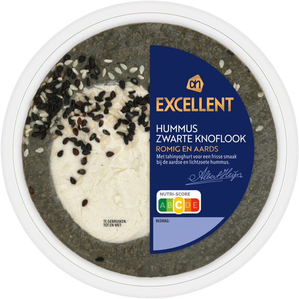 Excellent Hummus zwarte knoflook