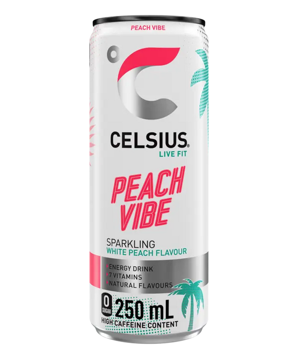 Celsius Sparkling Peach Vibe