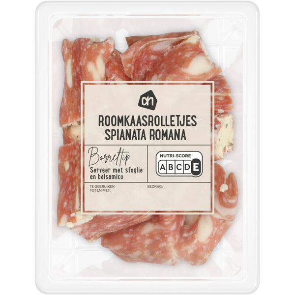 Roomkaasrolletjes spianata romana