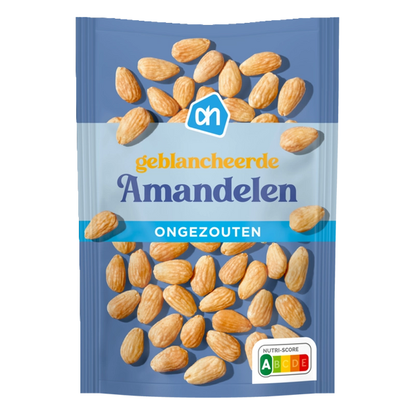 Geblancheerde amandelen ongezouten