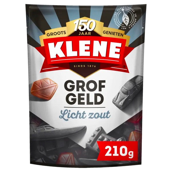 Klene Grof geld licht zout