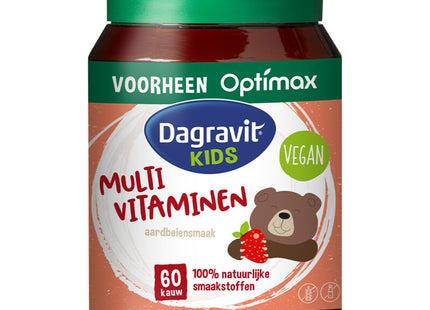 Dagravit Natural kids multi aardbei