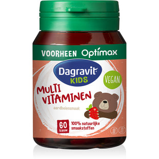 Dagravit Natural kids multi aardbei