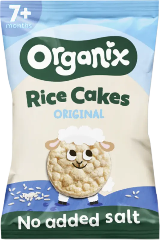 Organix Rice cakes original 7m+