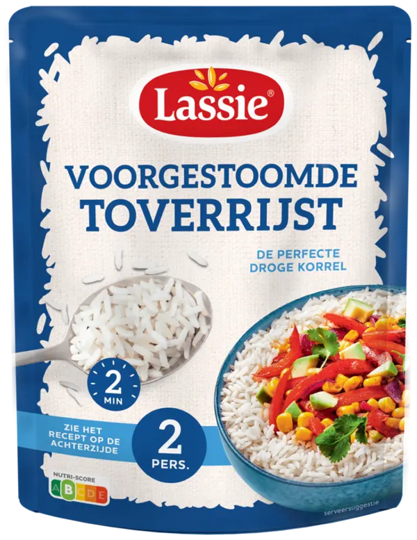 Lassie Magic rice ready to cook