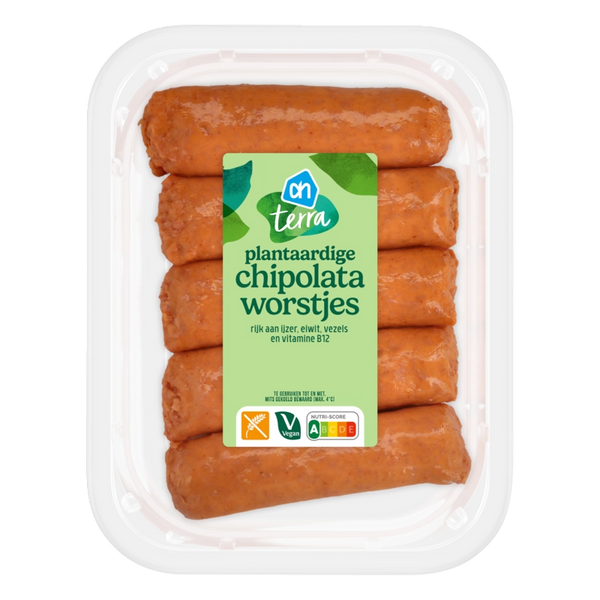 Terra pflanzliche Chipolata-Würstchen