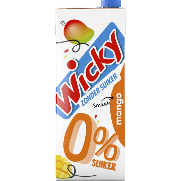 Wicky Mango 0% suiker