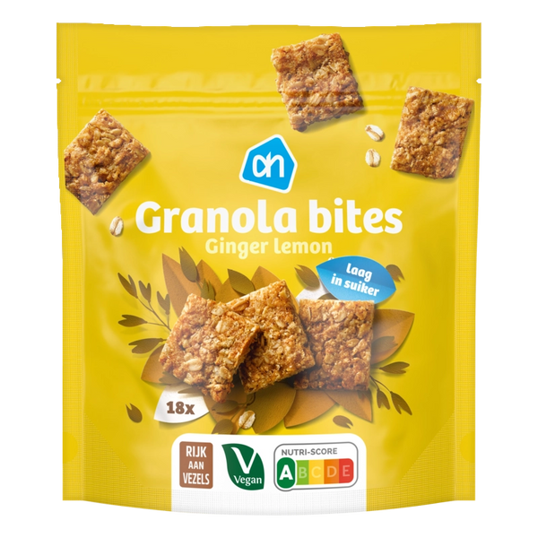 Granola Bites Ginger Lemon