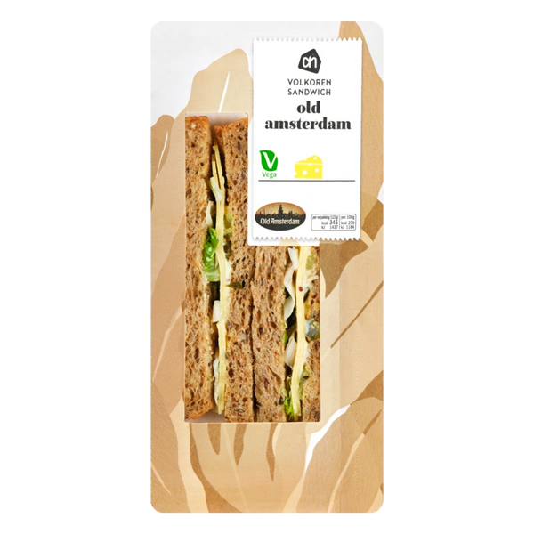 Whole wheat sandwich Old Amsterdam