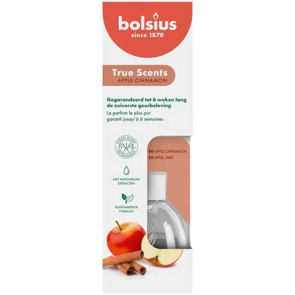 Bolsius Duftspender wahre Düfte Apfel Zimt