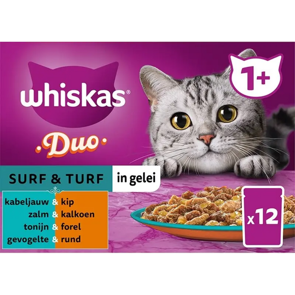 Whiskas Duo surf&turf in gelei