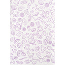 Tafellaken lila figuurtjes