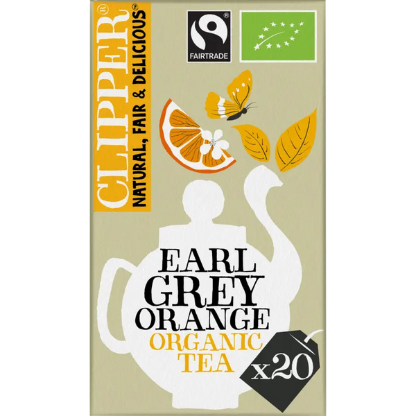 Clipper Earl Grey orange organic tea