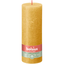 Bolsius Rustic candle ochre yellow 19cm