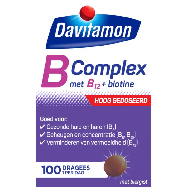 Davitamon B-complex forte + biergist dragees