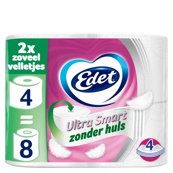 Edet Ultra smart 4-laags toiletpapier