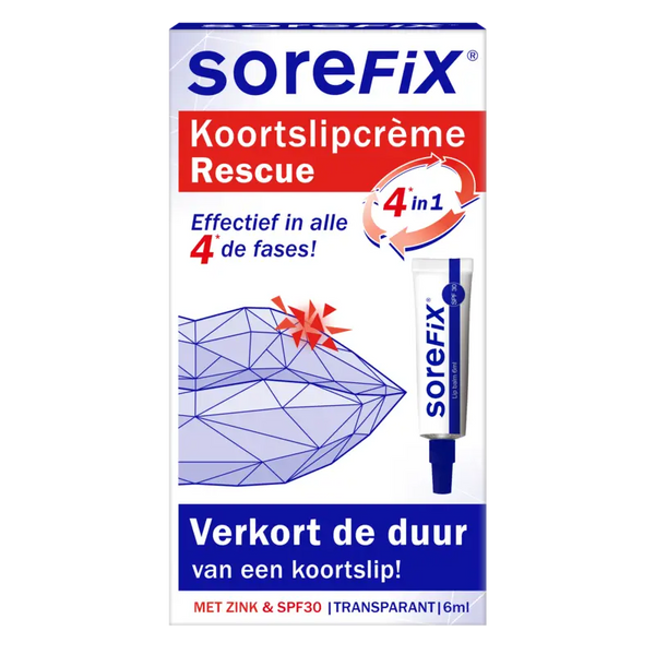 Sorefix Rescue koortslipcrème 4 in 1