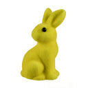 Flock haasje geel groot