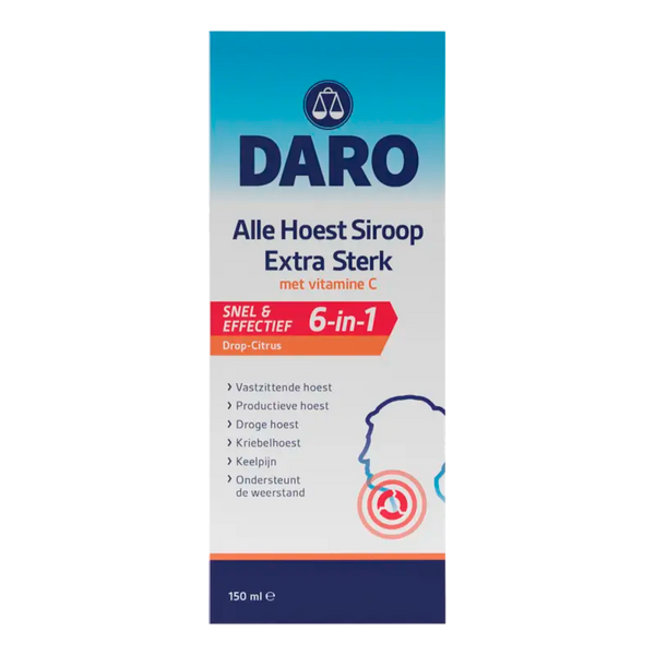 Daro Alle hoest siroop met vitamine c