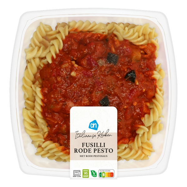 Fusilli mit rotem Pesto