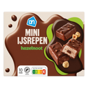 Mini hazelnut ice cream bars