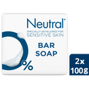 Neutral soap bar for sensitive skin