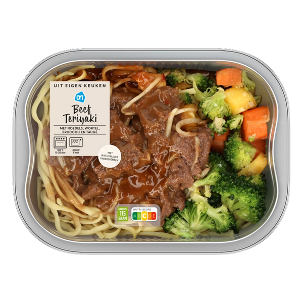 Fresh Beef Teriyaki Meal