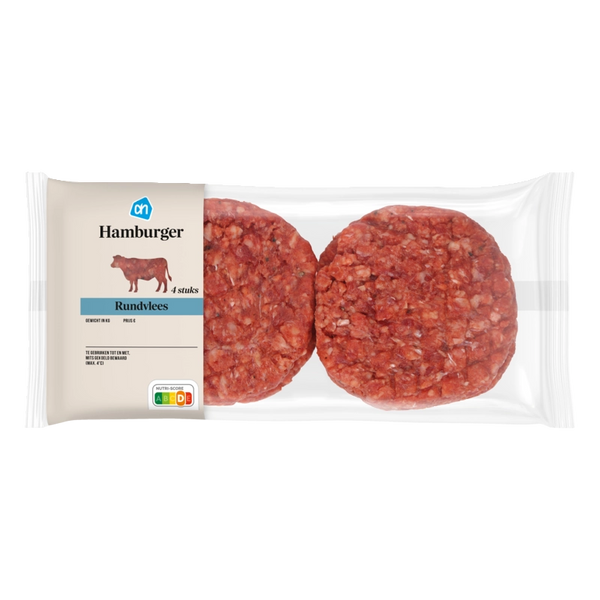 Beef burger 4 pieces
