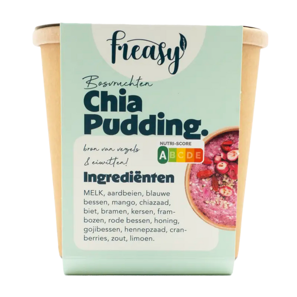 Freasy Bosvruchten chia pudding