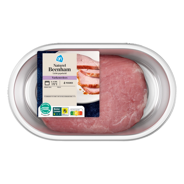 Für den Ofen Natur-Schinken am Knochen