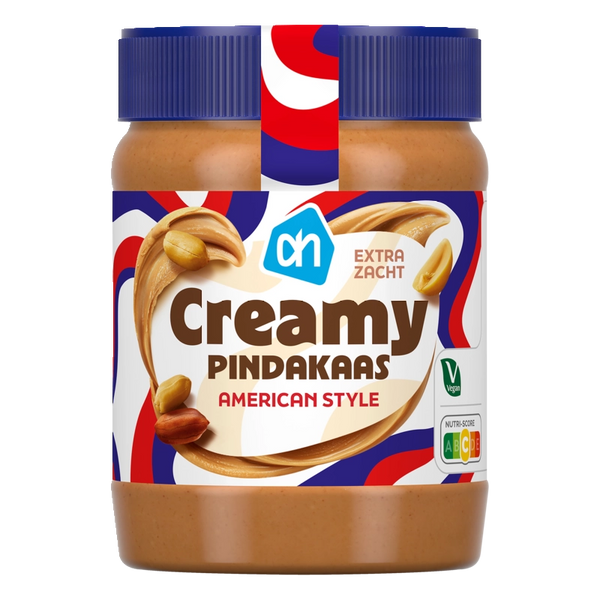 Creamy pindakaas American style