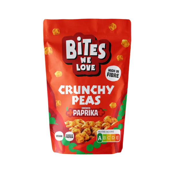 BitesWeLove Crunchy peas smoked paprika