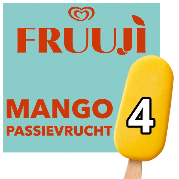 Ola Fruuji Sorbeteis Mango Passionsfrucht