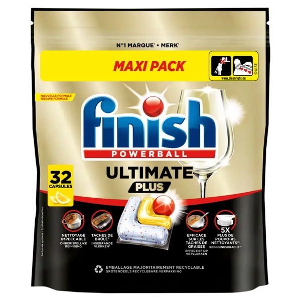 Finish Ultimate Plus Zitronen-Geschirrspültabs