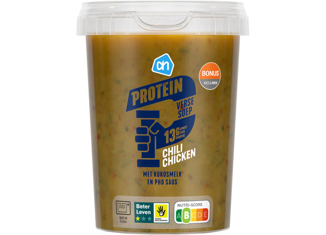Verse soep protein chili chicken