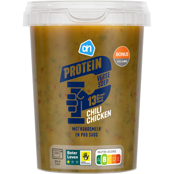 Verse soep protein chili chicken
