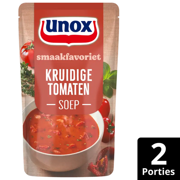 Unox Kruidige tomatensoep