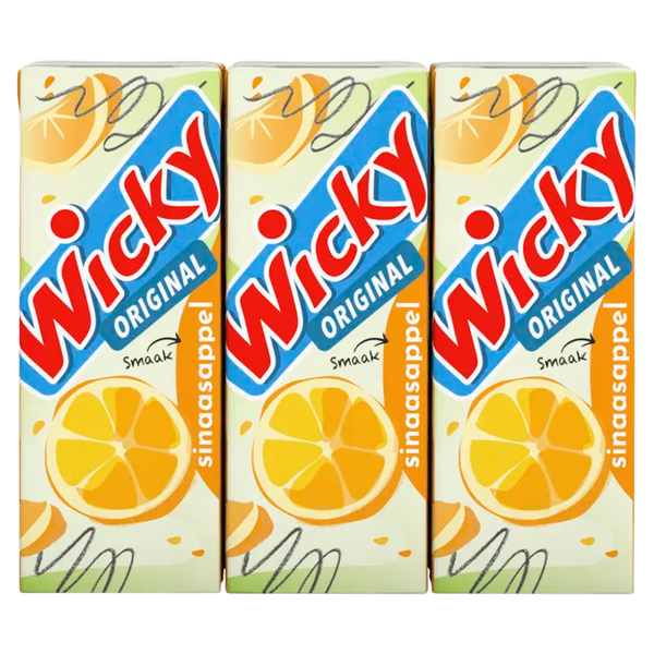 Wicky Orange 6er-Pack